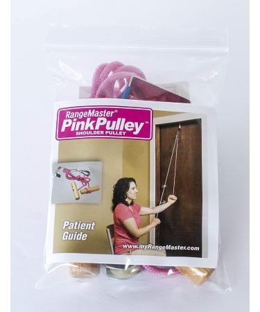 RangeMaster PinkPulley Shoulder Pulley for Cancer Care - Includes Instructional Guide - Metal Bracket Door Attachment - Buy Online on GoSupps.com