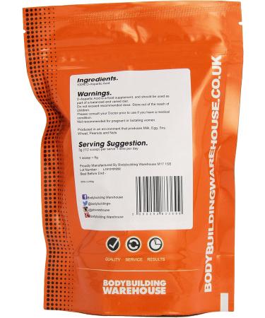 Bodybuilding Warehouse Pure D-Aspartic Acid (DAA) Powder 250g - Unflavoured - Buy Online on GoSupps.com