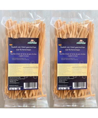 NO MORE FOODGUILT pasta hand cut from natural chickpea flour 400g