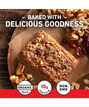 CLIF BAR - Energy Protein Bars - Oatmeal Raisin Walnut - Made with Organic Oats - Energy Bars - Non-GMO - (10 Pack) - Buy Online on GoSupps.com
