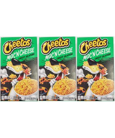 Cheetos Mac 'N Cheese 5.7 oz (Cheesy Jalapeno, 3 Pack) Cheesy Jalapeno 5.7 Ounce (Pack of 3)
