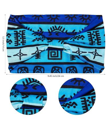 4 Pieces African Wide Boho Headbands for Women | Stylish & Unique African Headbands - Buy Online on GoSupps.com