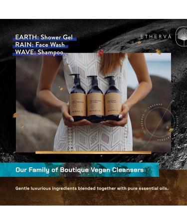 EARTH Body Wash for Men & Women - Woody Incense Scent with Patchouli Vetiver & Coconut | Vegan Sulfate & Paraben Free | 16.90 Fl Oz - Buy Online on GoSupps.com
