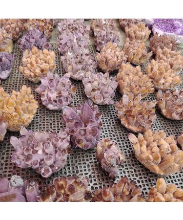 Crystal Rough 1pcs Natural Amethyst Cluster raw Stones geode ReikiQuartz Crystal Minerals Gemstone Remove Negative Suitable for Furniture Decoration (Size : 500-600g) - Buy Online on GoSupps.com