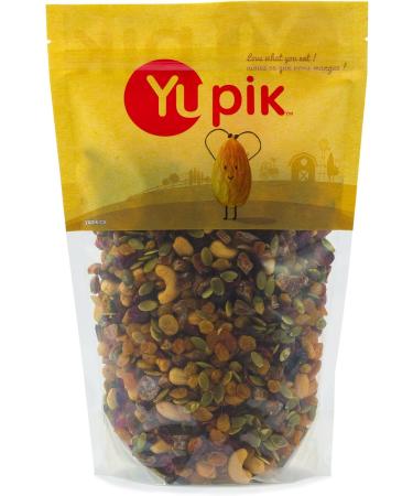 Yupik Salted Mix Nuts Peanuts Almonds Brazil Nuts & Cashews 1Kg & Four Season Mix Cashews Pumpkin Seeds Cranberries Raisins Dates 1Kg Salted+ Nutty and sweet 1 kg (Pack of 1) - Buy Online on GoSupps.com