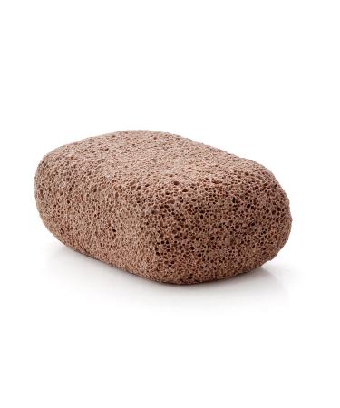 Novalee pumice stone (terracotta) for removing calluses - no degradation in nature - fine grain for gentle cleaning