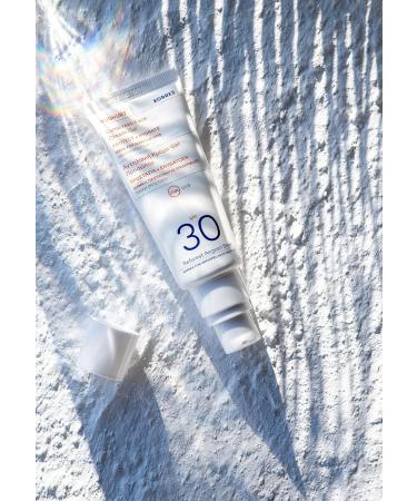 KORRES YOGHURT Sunscreen - SPF 30 Gel for Face - OMC and Octocrylene Free - Fast Absorbing Sun Protection - 40 ml - Buy Online on GoSupps.com