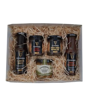 Irish Gourmet Gift Box | Guinness Sauce Marinade & Chutneys - Perfect for Food Lovers - Buy Online on GoSupps.com