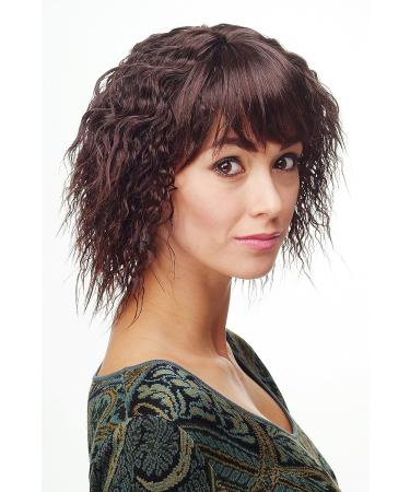 Buy WIG ME UP Latina Afro Style Wig - Medium Length Curls with Bangs | Black + Mahogany Brown 8784+1-2T33 - International Shipping Available - Buy Online on GoSupps.com