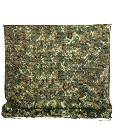 Ginsco Woodland Camouflage Netting 6.5x10ft (2Mx3M) Woodland