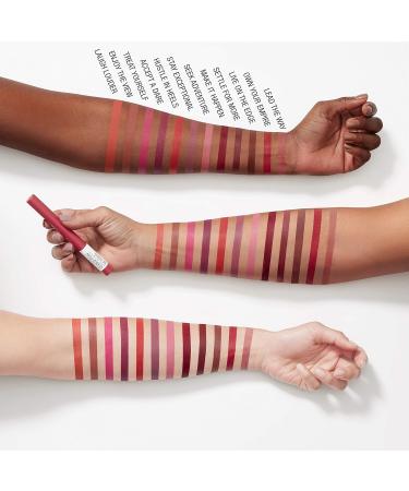 Maybelline SuperStay Ink Crayon Matte Lipstick - 55 Make it Happen - Long-Lasting Rood - 14g | International Shipping Available - Buy Online on GoSupps.com