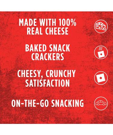 Cheez-It White Cheddar Crackers - 40 Bags of Baked Snack Cheese Crackers - Perfect for School Lunches! - Buy Online on GoSupps.com