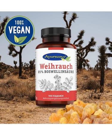 High-Dose Incincen Capsules (3x140) | Authentic Indian Frankincense | 85% Boswellic Acid | 800mg Triple Extract | Pharmacy Quality - Buy Online on GoSupps.com