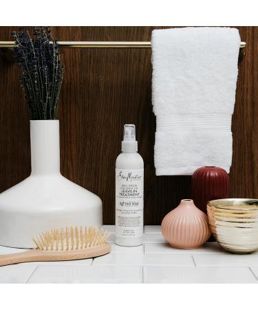Shea Moisture 100% Virgin Coconut Oil Leave-in Treatment - Shine Tame Frizz & Nourish Curly Hair - All Natural Organic (8 oz) - International Shipping Available - Buy Online on GoSupps.com