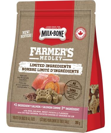 Milkbone Farmer's Medley Salmon 280G - Buy Online on GoSupps.com