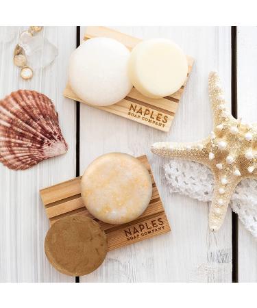 Naples Soap Co. Honey Almond Solid Shampoo Bar | Eco-Friendly, Gentle Haircare for All Hair Types | 50-75 Uses | 1.75 oz - Buy Online on GoSupps.com