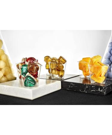 Hanna K. Signature 2oz Clear Plastic Shot Glasses - 100 Count Pack for Jello Shots, Wine Tasting, Sauce & Dip Samples - Buy Online on GoSupps.com
