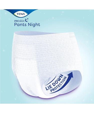 Buy Tena Pants Night Super Medium - Pack of 10 | Best Adult Incontinence Underwear for Overnight Protection - International Shipping Available - Buy Online on GoSupps.com