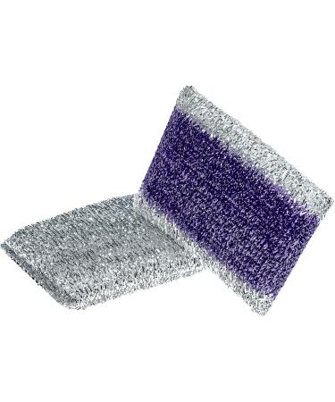 3M Scotch-Brite 43980 Duo Cleaning Sponges 2-Piece Grey Silver Stay Fresh - Best Quality Cleaning Sponges - Buy Online on GoSupps.com