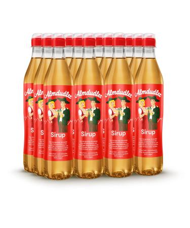 Almdudler Alpine herbs Sirup - 12 x 700 ml beverage syrup - results in approx. 7 liters of herbal lime tales - for lemonade with herbal taste original herbal lime tone 700 ml (12 Pack)