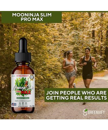 Mooniga Slim Pro MAX Extra Strength Advanced Formula 2 fl oz 60 Servings (5) - Buy Online on GoSupps.com