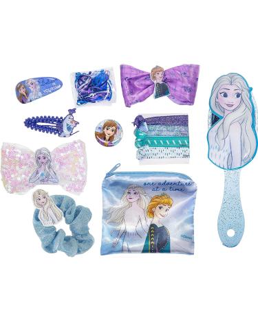 Disney Frozen Townley Girl Hair Accessories Box | Gift Set for Kids Girls | Ages 3+ (13 Pcs) Hair Bow, Hair Brush, Clips & More for Parties, Sleepovers & Makeovers - Buy Online on GoSupps.com