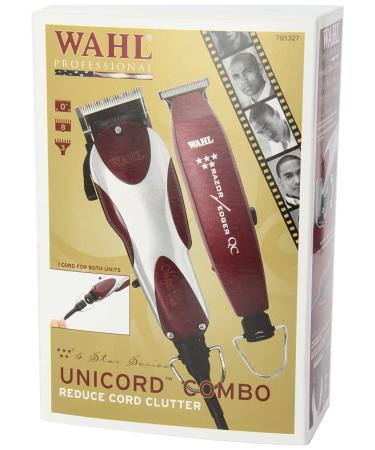 Wahl Professional 5 Star Unicord Combo: Corded Magic Clip Clipper + Razor Edger Trimmer - Buy Online on GoSupps.com