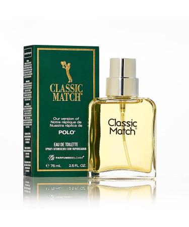 PB ParfumsBelcam Classic Match Polo our Version of Eau De Toilette Spray for Men Scented 2.5 Fl Oz (Pack of 2) - Buy Online on GoSupps.com