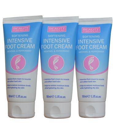 Beauty Formulas Intensive Foot Cream 100 ml 3 packs