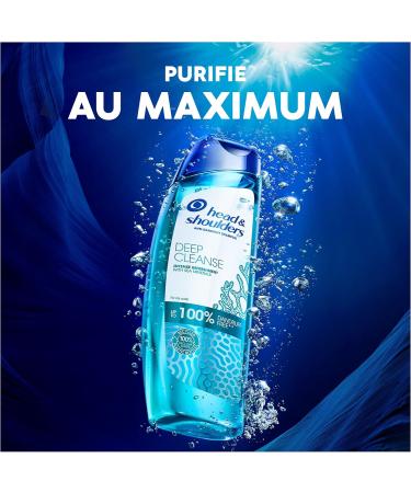 Head & Shoulders Pure Intense Scalp Detox Anti-Dandruff Shampoo 3x250ml With Marine Minerals For Oily Scalp Up to 100% Dandruff Eliminated - Buy Online on GoSupps.com
