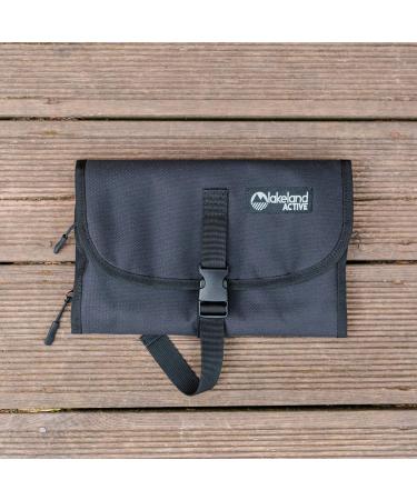 Lakeland Active Eskdale Hanging Travel Toiletry Bag - Black for Men & Women - Buy Online on GoSupps.com