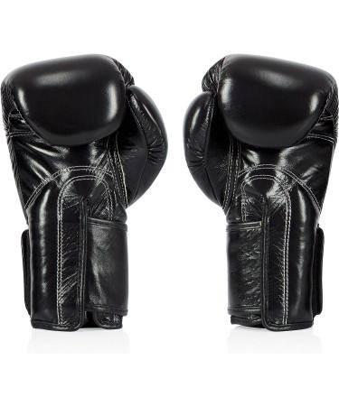 Fairtex BGV5 Boxing Gloves - Super Sparring Gloves for Kickboxing, Muay Thai, MMA | Black 16 oz - Buy Online on GoSupps.com