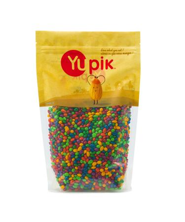 Yupik Kimmie Sunbursts Colorful Chocolaty Sunflower Seeds 1 kg 6 Count Gluten-Free Kosher Sunflower Seeds in Chocolaty Candy Coating Source of Fiber Ideal for Parties Baking & Gifts 6 kg