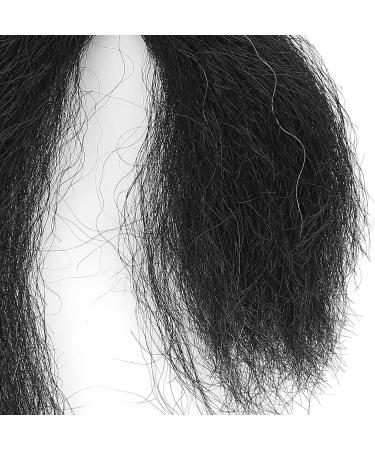 8g Reusable Fake Beard Mustache for Costume Halloween Party - Black - Buy Online on GoSupps.com