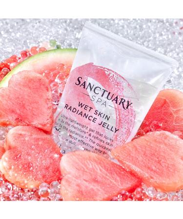 Sanctuary Spa Wet Skin Radiance Jelly - Fast Absorbing Body Moisturizer Watermelon Scent 200ml | Suitable for All Skin Types - Buy Online on GoSupps.com