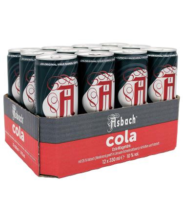 Asbach Cola Can (12 x 0.33 l) - "Futschi" "R scherl" "Dopsi" "Oschi" - "H tchen" Single