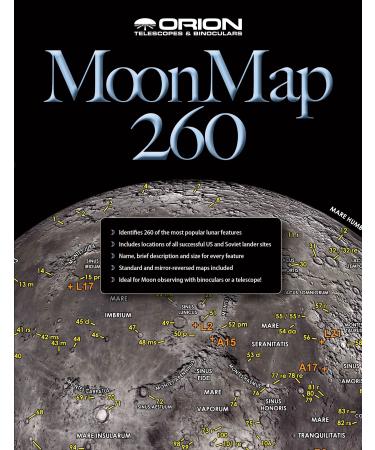 Orion 51919 MoonMap 260 (Black)