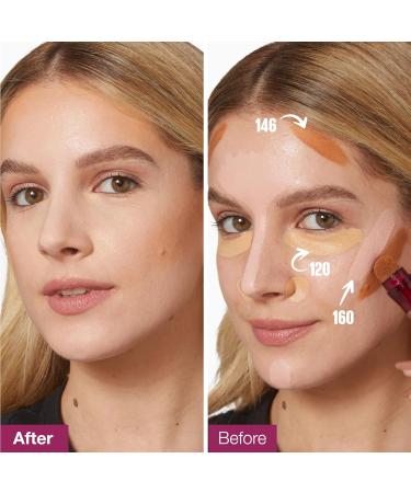 Maybelline New York Instant Age Rewind Eraser Dark Circles Treatment Concealer Brightener 160 0.2-fluid Ounce & New York Matte + Poreless Pressed Face Powder Makeup Translucent 8.5 Grams 160 + Face Powder - Buy Online on GoSupps.com