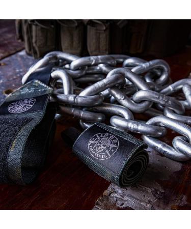 Iron Infidel Weightlifting Wrist Wraps - 24 Extra Stiff Heavy Duty Support for Gym Workouts - Camo Black - Buy Online on GoSupps.com