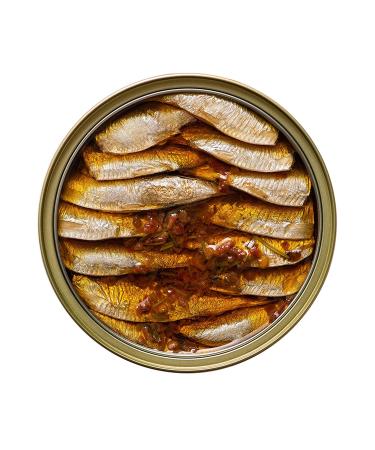 King Oscar Sardines in Olive Oil with Red Bell Pepper & Garlic - 3.75 oz - Buy Online on GoSupps.com