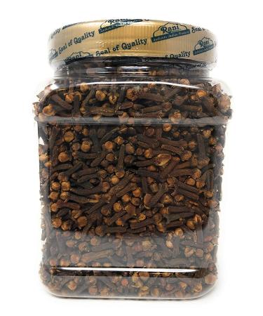 Rani Cloves Whole (Laung) 14oz - Hand Selected Spice for Food, Tea, Pomander Balls & Potpourri - All Natural & Non-GMO - Bulk PET Jar - Indian Origin - 14 Ounce Jar - Buy Online on GoSupps.com