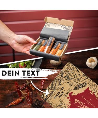 Timber Taste Sharp Chili Personalized Gifts - Custom Chili Spices Set for Men & Women | 5 Handpicked Chilis | Perfect Birthday Gift for Chili Lovers - Buy Online on GoSupps.com