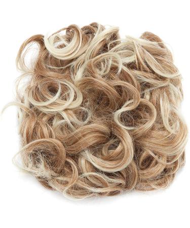 SEGO Hair Extensions - Light Brown to Bleached Blonde Hairpiece Bun for Effortless Updos | Real Hair Hair Tie - Buy Online on GoSupps.com
