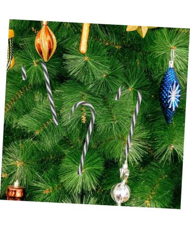 HOLIDYOYO 10pcs Candy Cane Set Canes for Tree Lollipops Large Candy Canes Edible Crutch Christmas Gold Plastic 12.00X4.50X0.70CM - Buy Online on GoSupps.com
