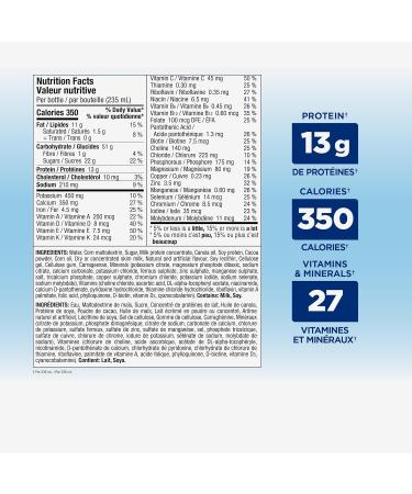 Ensure Plus Calories Nutritional Supplement Shake Value Pack To Help With Healthy Weight Gain Or Maintenance Chocolate 24 x 235-mL Bottles - Buy Online on GoSupps.com