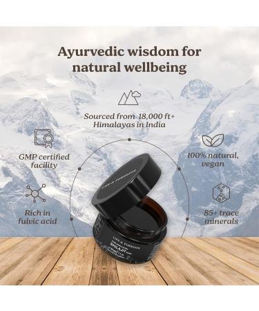 Life & Pursuits Pure Authentic Himalayan Shilajit Resin | Min. 75% Fulvic Acid Lab Tested Natural Gold Grade 85+ Trace Minerals (Pack of 1) 1.1 Ounce (1 Pack) - Buy Online on GoSupps.com