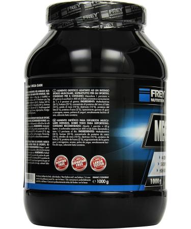 Frey Nutrition Mega Gain Vanilla 1kg - Buy Internationally | Best Protein for Muscle Gain - Buy Online on GoSupps.com