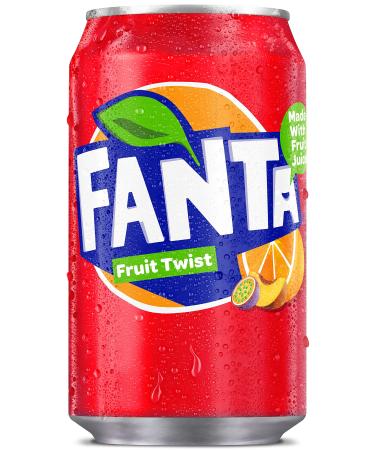 Fanta Fruit Twist Pack of 24 x 330 ml boxes
