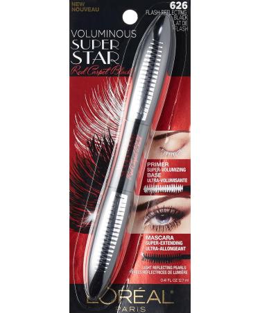 L'Or al Paris Voluminous Superstar Red Carpet Extra Mascara - Flash Reflecting Black - 0.41 fl. oz - Buy Online on GoSupps.com