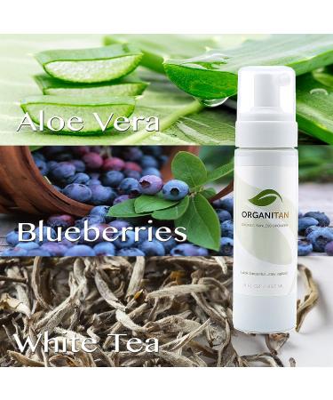 Organitan Sunless Skin Tanning Lotion 8oz - Natural Golden Bronzer, Moisturizing Formula with Organic Ingredients - Buy Online on GoSupps.com